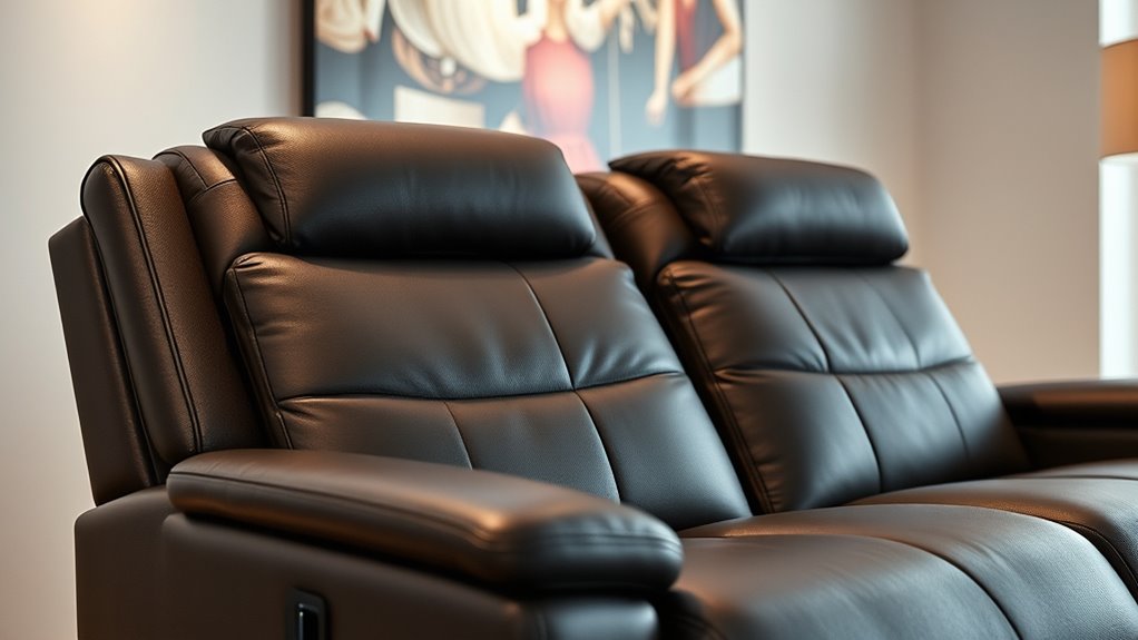 luxury power reclining sofas