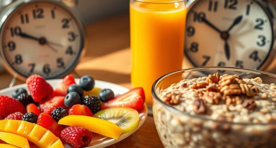 meal timing influences appetite