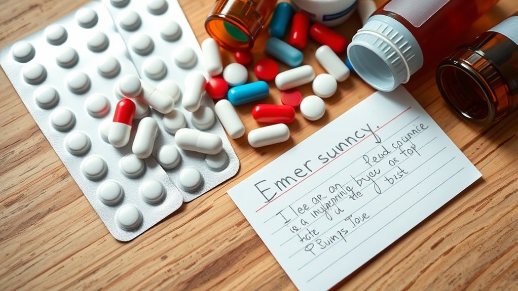 medication and emergency duplicates