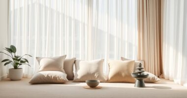 minimize noise and stimuli