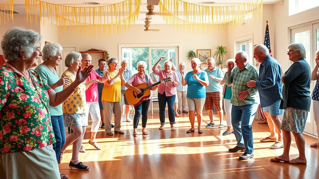 music and dance motivate seniors