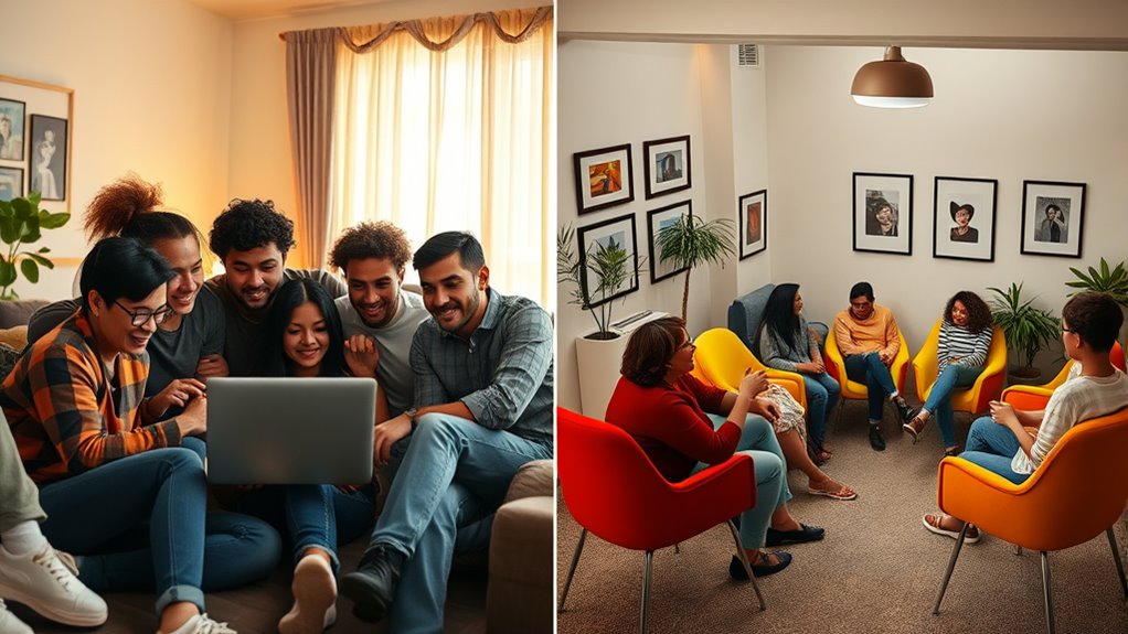 online and local support