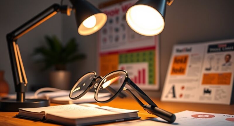 optimal lighting for visibility