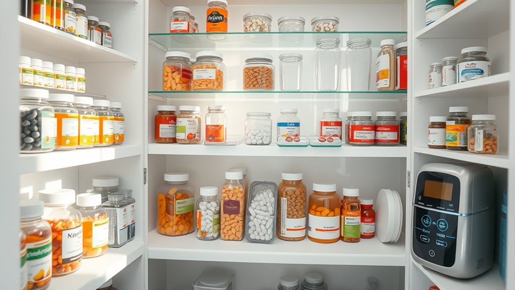 organize medications at home