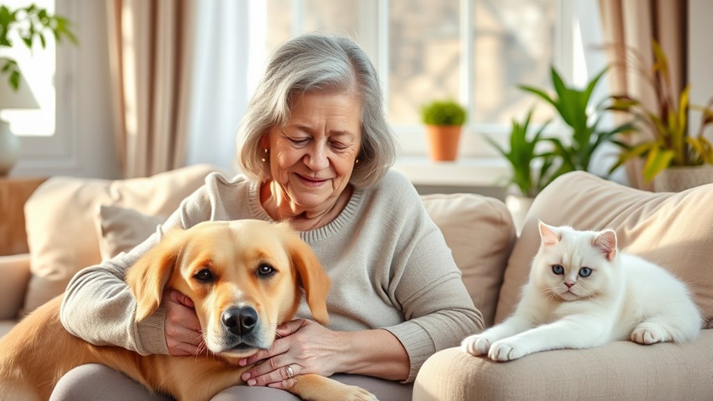 pets promote emotional and physical health