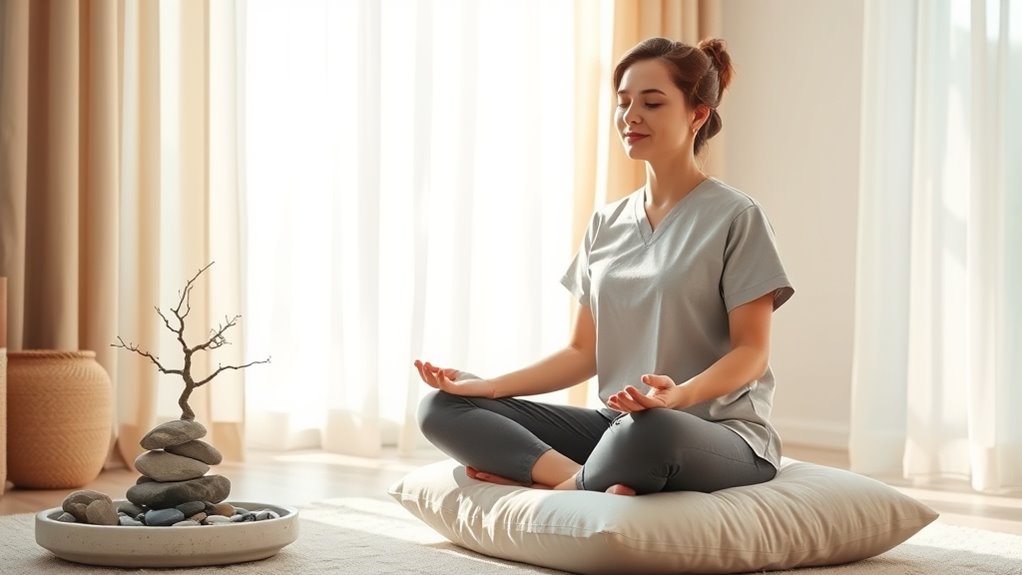 practice mindful breathing daily