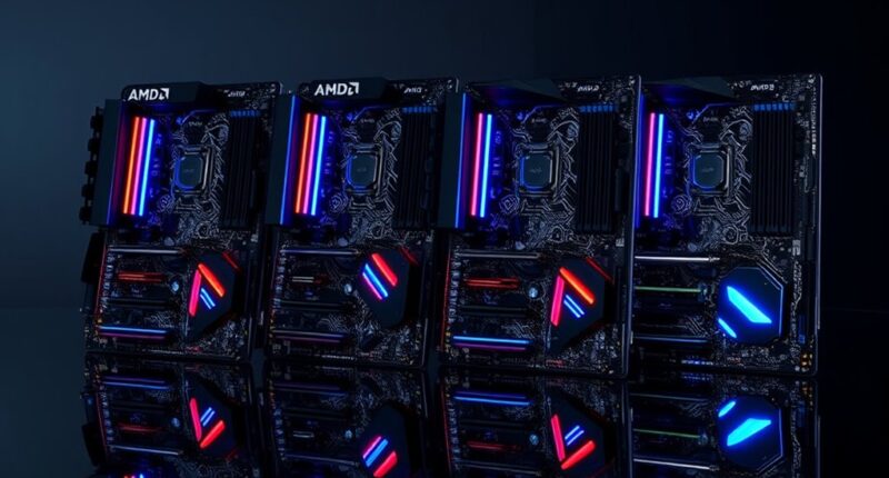 premium amd gaming motherboards