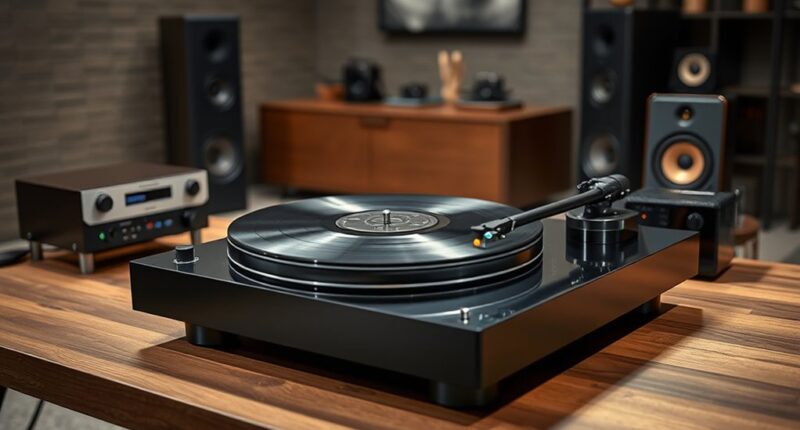 premium audiophile turntable selection