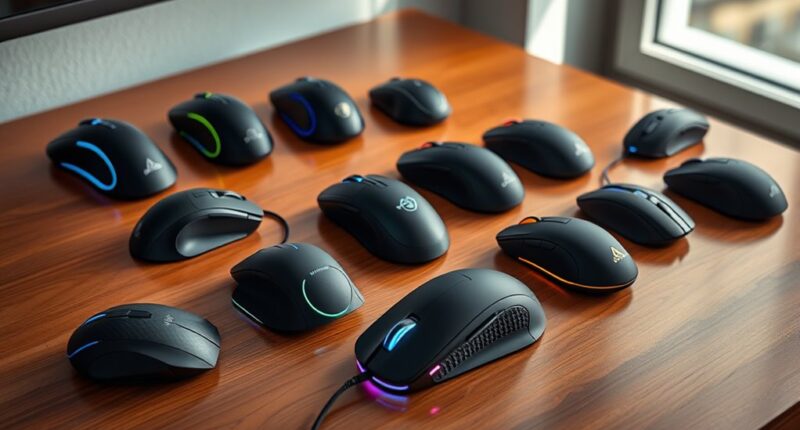 premium ergonomic mice selection