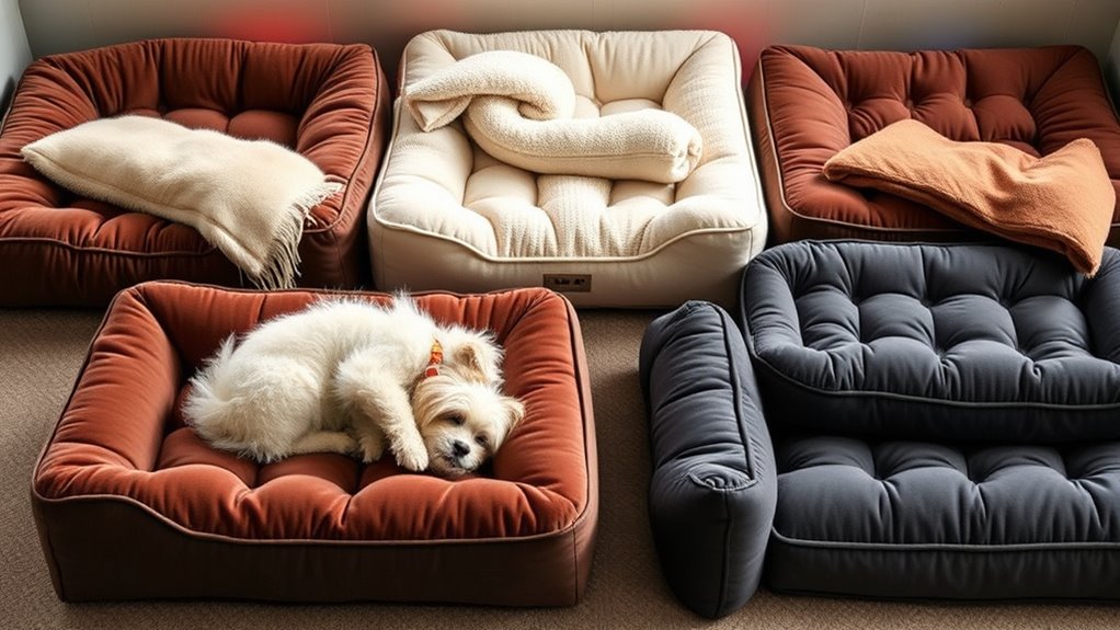 premium heated pet beds