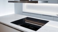 premium induction cooktops with ventilation