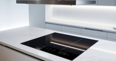 premium induction cooktops with ventilation