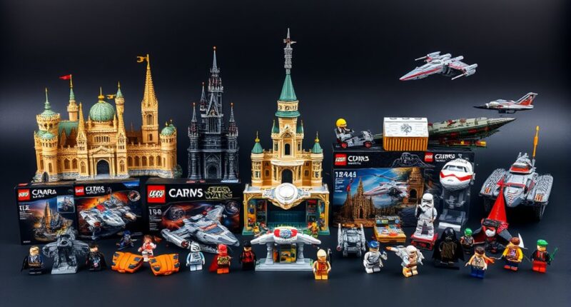 premium lego sets collection