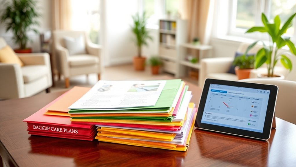 prepare emergency backup plan