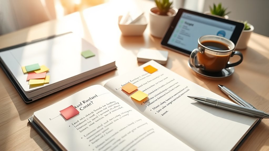 prepare organize ask questions