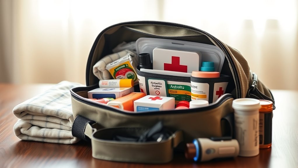 prepared emergency medication contacts