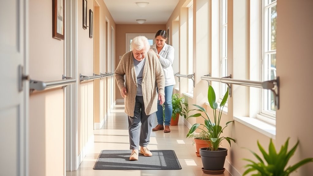 prevent falls through modifications