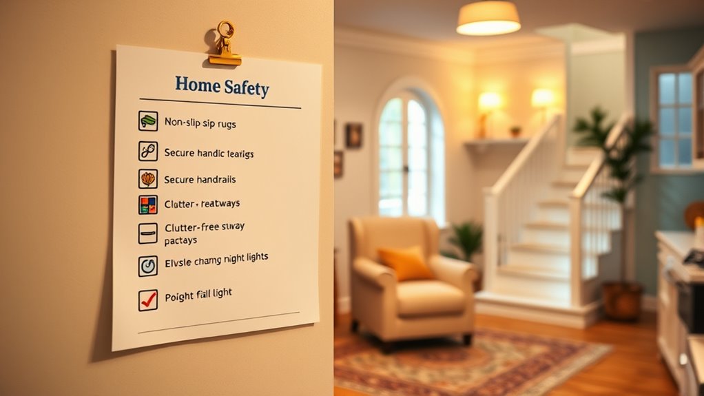 prevent falls through safety and exercise