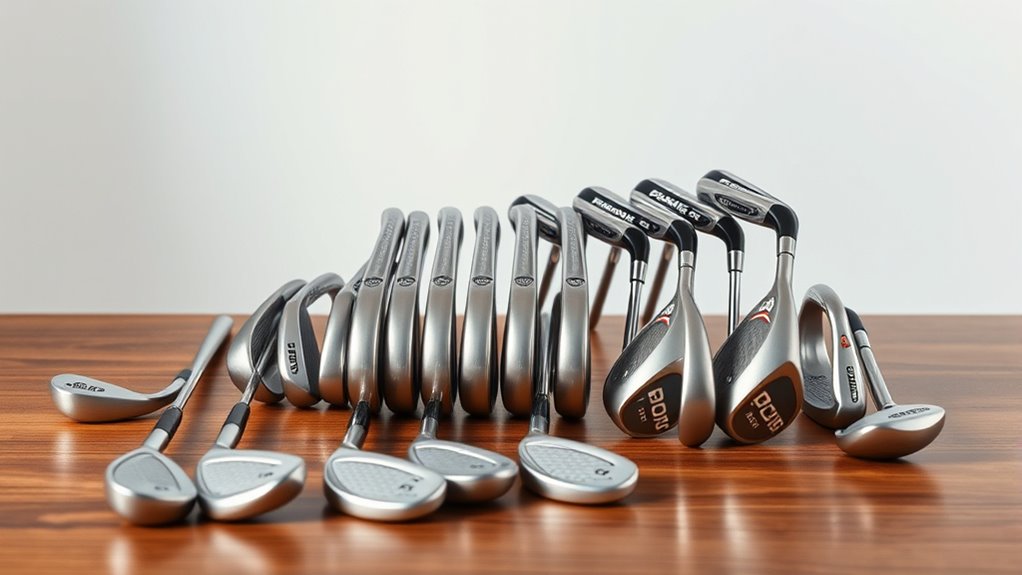 professional golf club selection