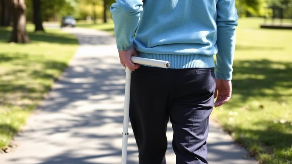 proper cane height adjustment