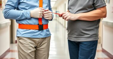 proper gait belt usage