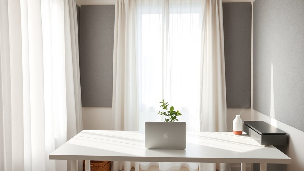 reduce noise and sensory overload