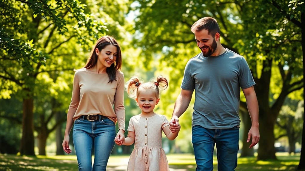 relationships with partners and family