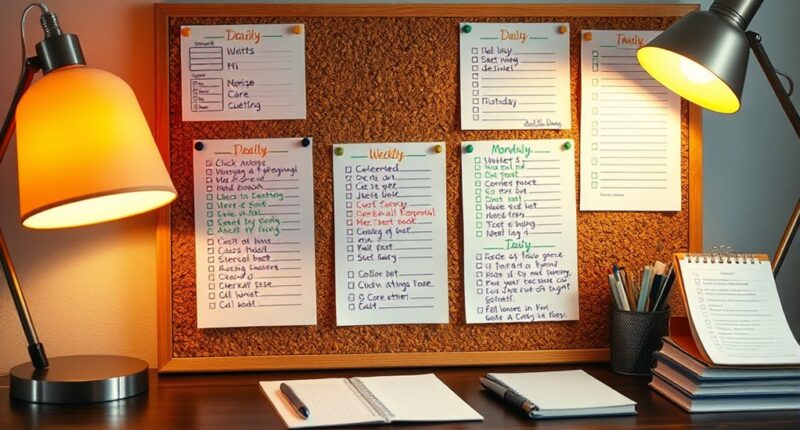 routine maintenance and scheduling