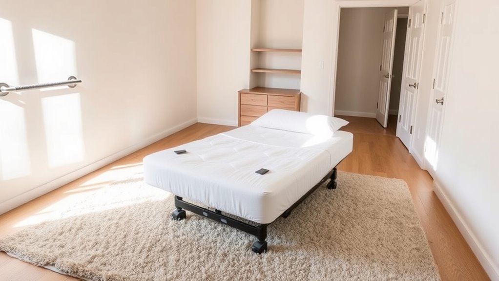 safe accessible bedroom environment