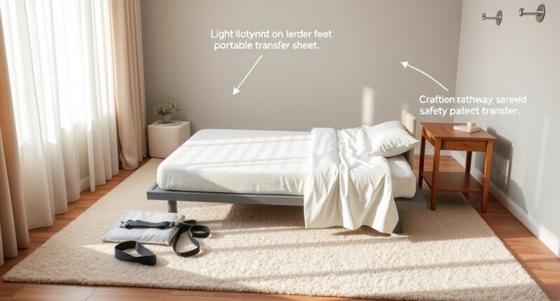 safe bed transfer environment