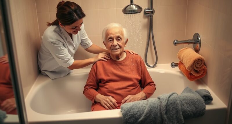 safe senior bathing guide