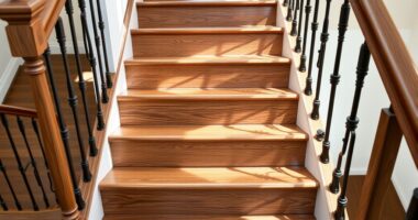 secure handrails and treads