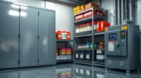 secure hazardous materials storage