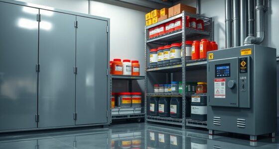 secure hazardous materials storage