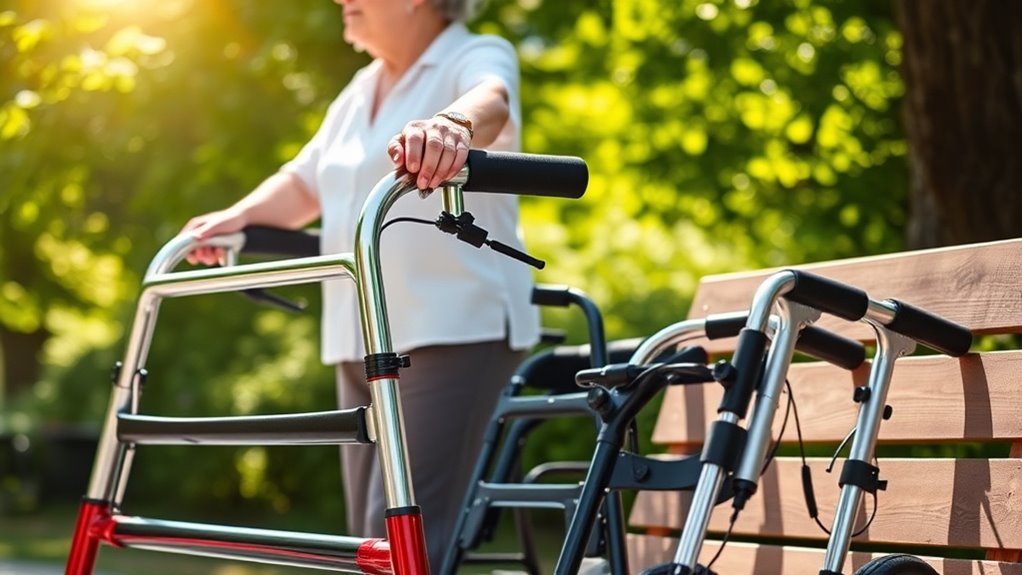 selecting suitable mobility aid