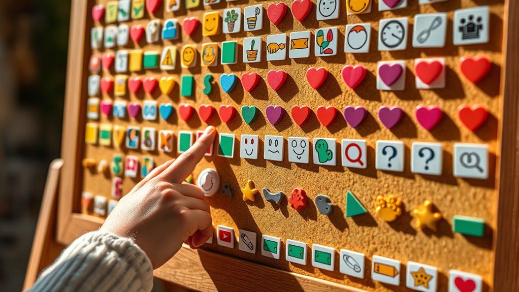 simple communication aid setup