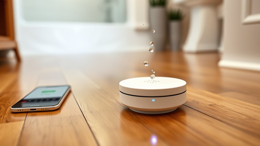 smart leak detector features