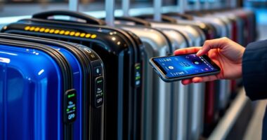 smart luggage with gps