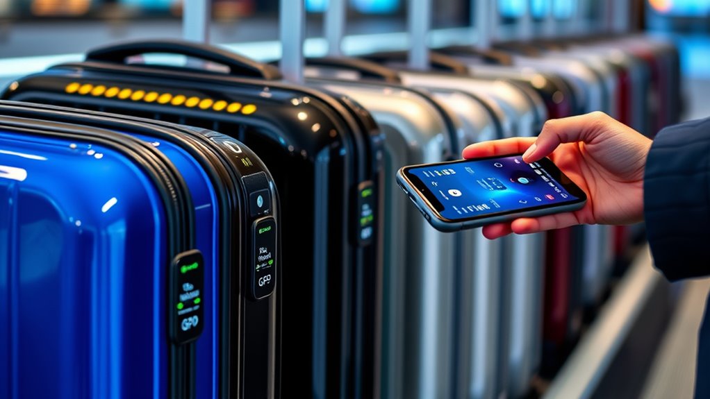smart luggage with gps