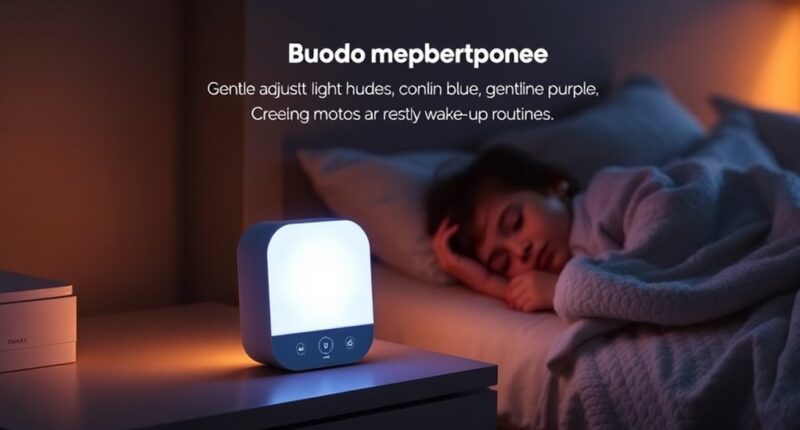 smart night lights with sleep modes