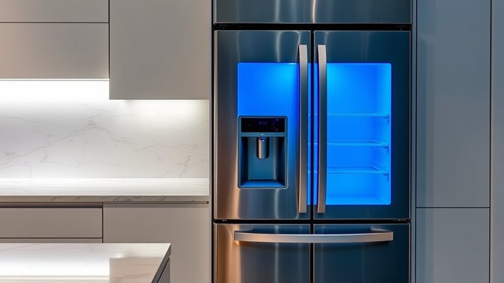smart refrigerator touchscreen innovation