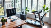 smart treadmill desk setups