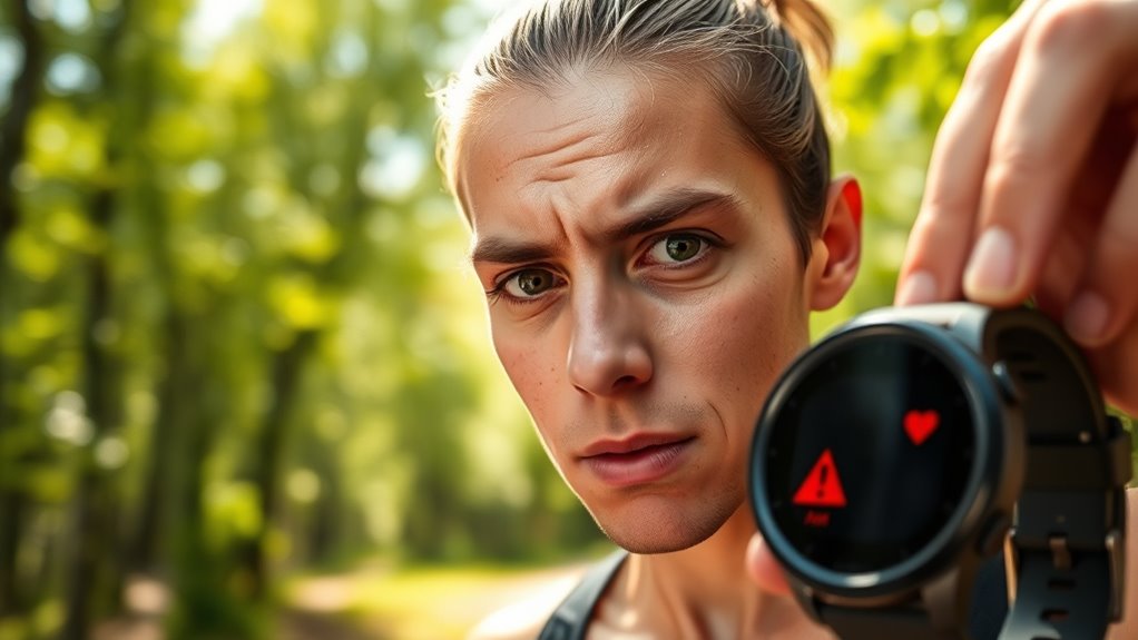 stop exercise if warning signs