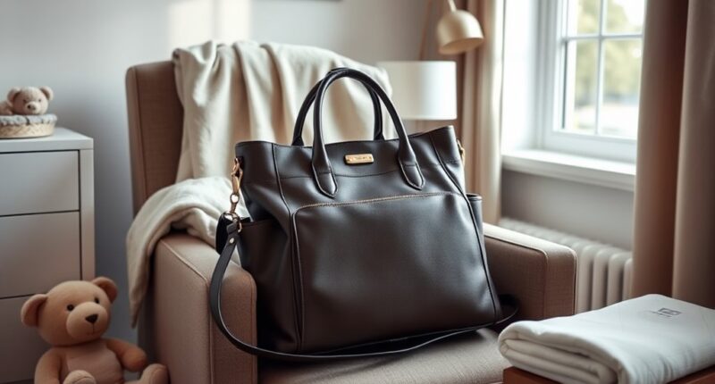 stylish yet practical diaper bags