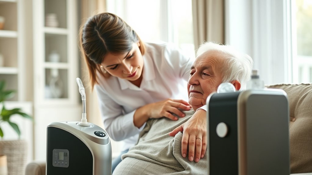 support copd oxygen management