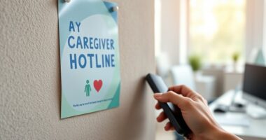support for caregivers hotline
