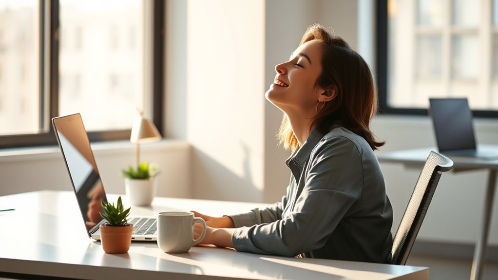 take regular ergonomic microbreaks