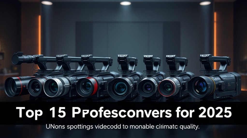 top 15 2025 cinematic camcorders