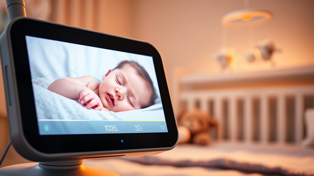 top baby monitors with breath tracking