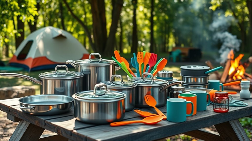 top camping cookware sets